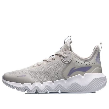(WMNS) Li-Ning Flex 'Grey Purple' ARKR006-4