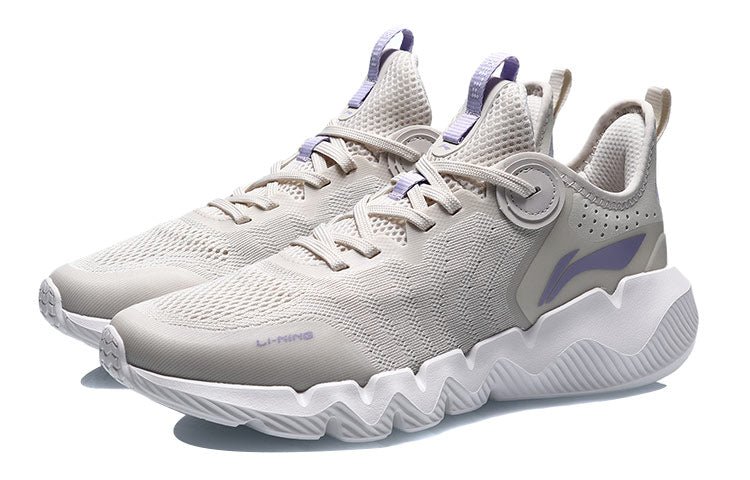 (WMNS) Li-Ning Flex 'Grey Purple' ARKR006-4 - Image 4