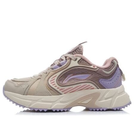 (WMNS) Li-Ning Shiguang 'Light Brown Purple' ARLR012-4