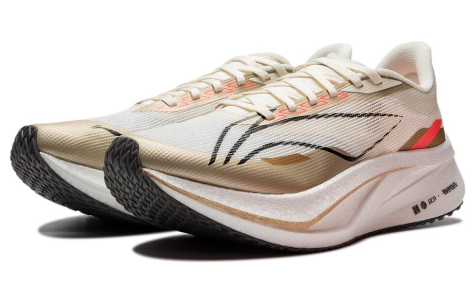 (WMNS) Li-Ning Feidian 4 Challenger 'White Brown' ARMU006-24 - Image 3