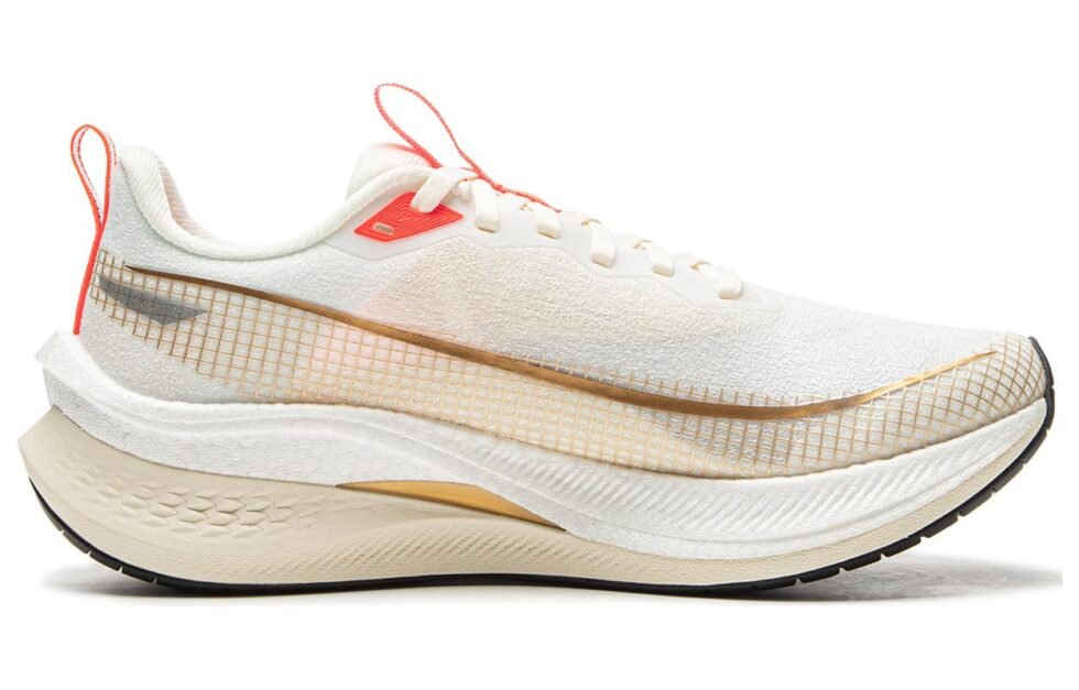 (WMNS) Li-Ning Rough Rabbit 7 Pro 'Creamy White Orange' ARPU002-30 - Image 2