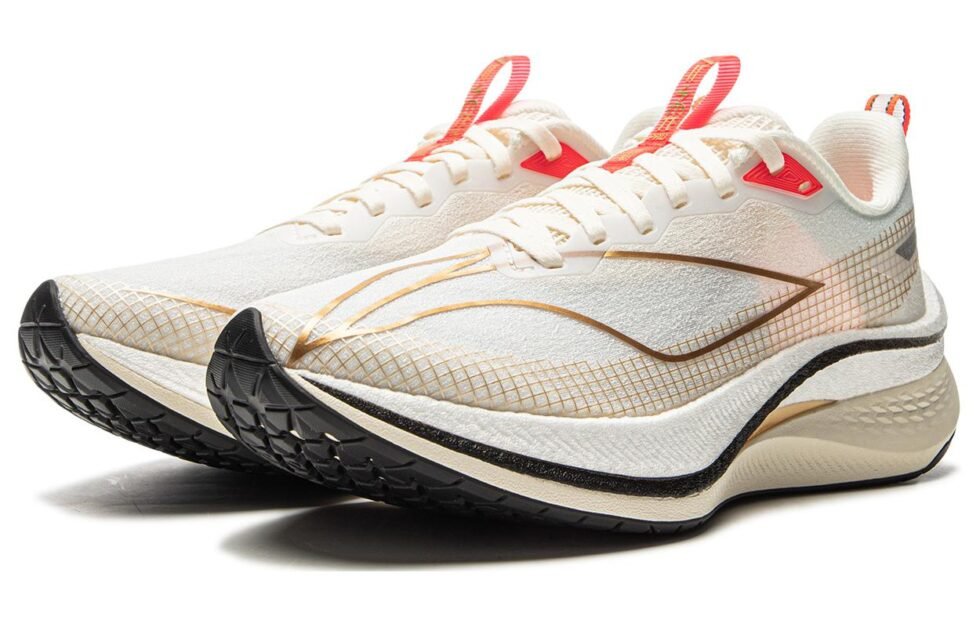 (WMNS) Li-Ning Rough Rabbit 7 Pro 'Creamy White Orange' ARPU002-30 - Image 3
