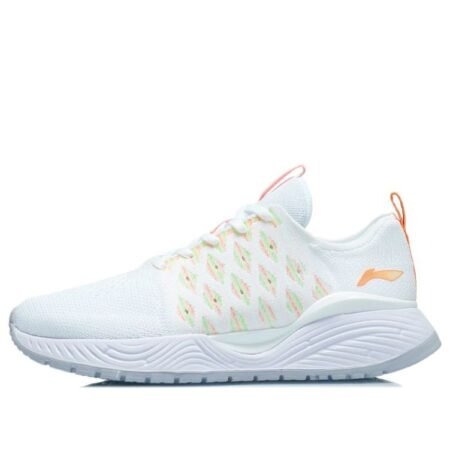 (WMNS) Li-Ning Soft 'White Neon Apricot' ARSR020-2