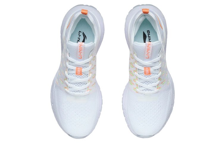 (WMNS) Li-Ning Soft 'White Neon Apricot' ARSR020-2 - Image 4