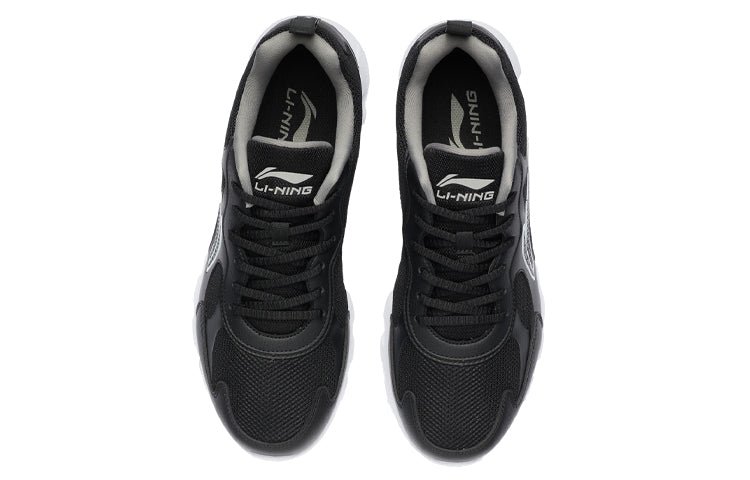 Li-Ning Basic Running Shoes 'Black White' ARSR059-1 - Image 4