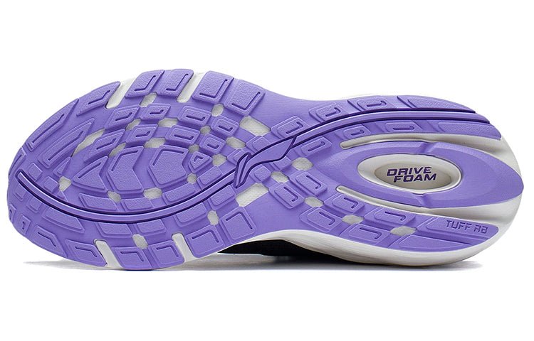 (WMNS) Li-Ning Daily Running Clouds Running Shoes 'Black Purple' ARSS014-1 - Image 5