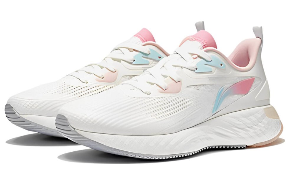(WMNS) Li-Ning Running 'White Soft Blue' ARSS018-4 - Image 3