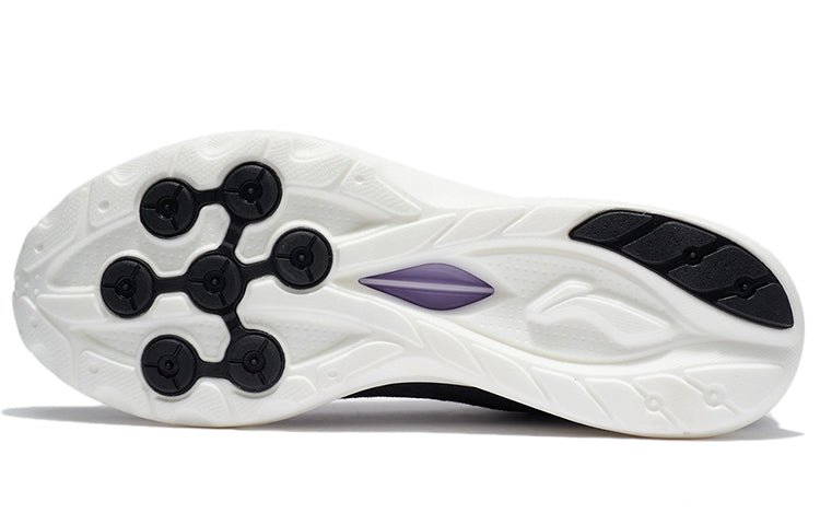 (WMNS) Li-Ning Light Ease 'Black White' ARSS020-4 - Image 3