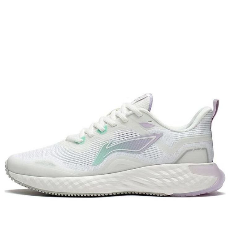 (WMNS) Li-Ning Chasing Cloud 'White Teal Purple' ARST012-1