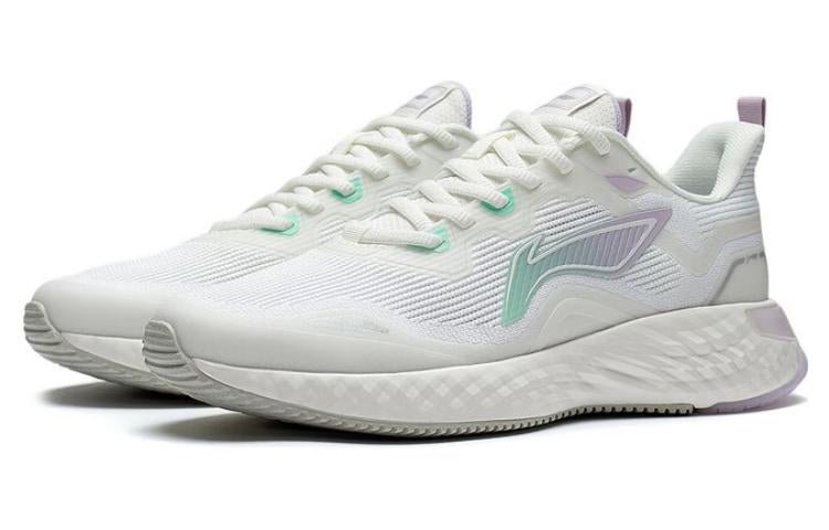 (WMNS) Li-Ning Chasing Cloud 'White Teal Purple' ARST012-1 - Image 3