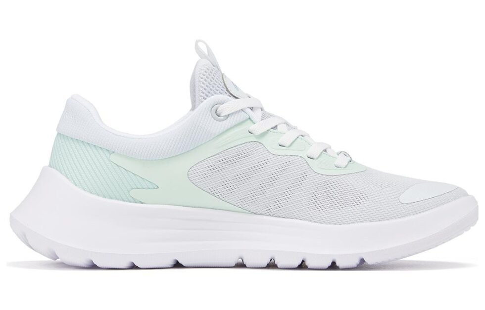 (WMNS) Li-Ning Light Feather 'White Light Green' ARST020-3 - Image 2