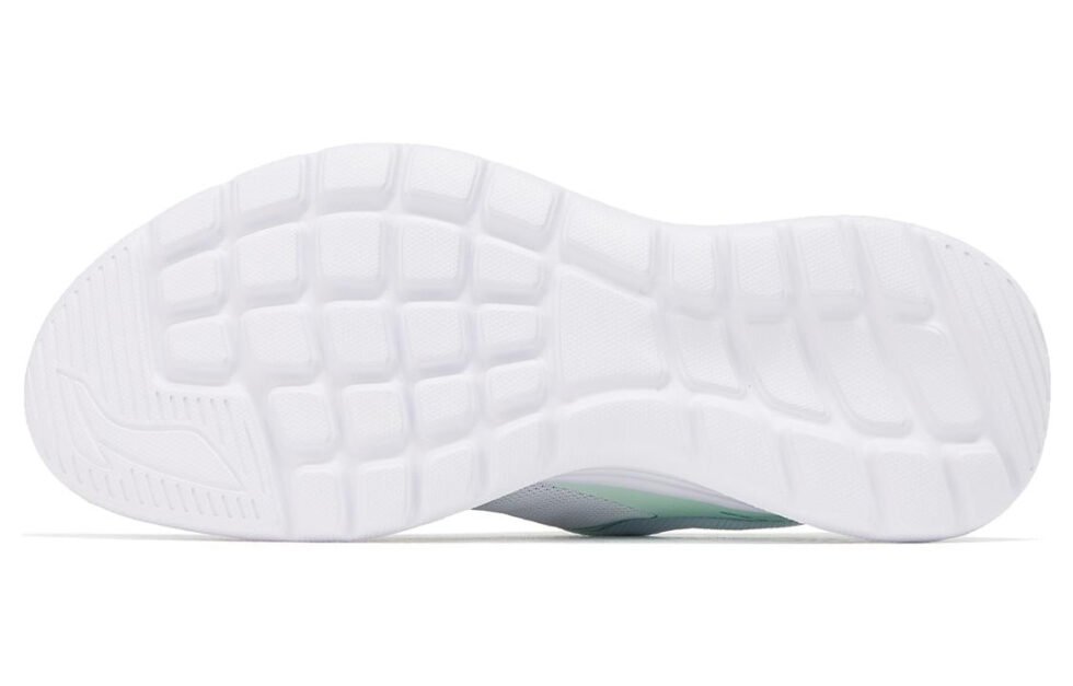 (WMNS) Li-Ning Light Feather 'White Light Green' ARST020-3 - Image 6