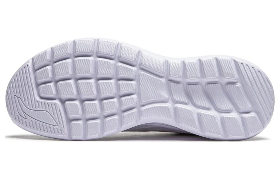 (WMNS) Li-Ning Light Feather 'White Mauve' ARSU022-1 - Image 8