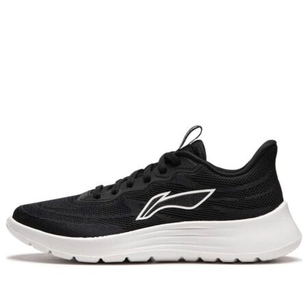 (WMNS) Li-Ning Light Feather 'Black White' ARSU022-2