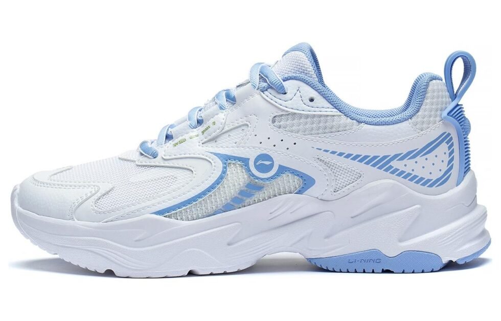 (WMNS) Li-Ning Meteor 'White Light Blue' ARXT010-3 - Image 2