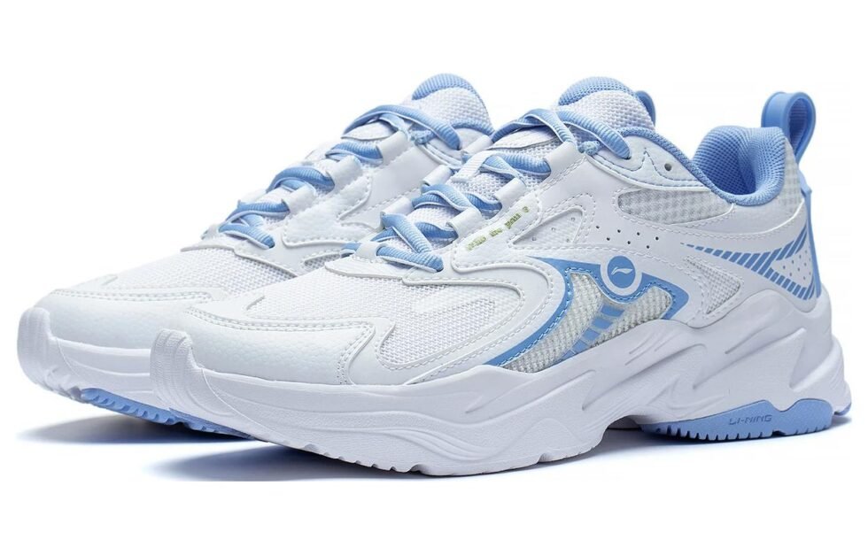 (WMNS) Li-Ning Meteor 'White Light Blue' ARXT010-3 - Image 4