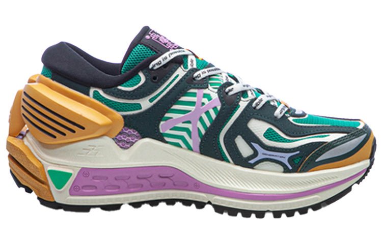 (WMNS) Li-Ning Sun Chaser 'Green Yellow Purple' ARZQ004-16 - Image 2