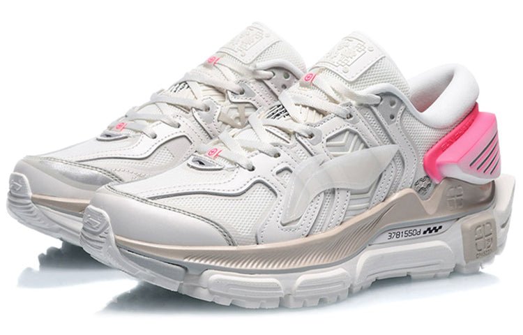 (WMNS) Li-Ning Sun Chaser 'White Neon Pink' ARZQ004-9 - Image 3