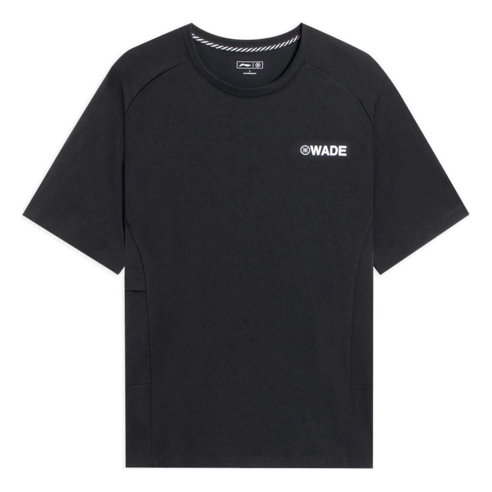 Li-Ning Way Of Wade Graphic T-shirt 'Black' ATSS425-1