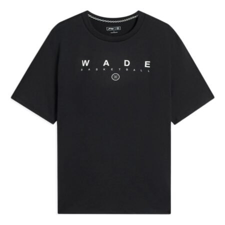 Li-Ning Way Of Wade Graphic Basketball T-shirt 'Black' ATSS805-1