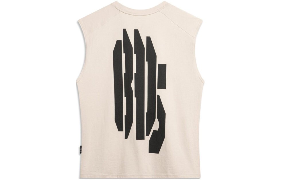Li-Ning BadFive Graphic Tank 'Beige' AVSU443-1 - Image 2