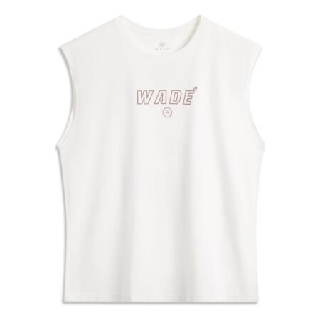 Li-Ning x ADAM Way Of Wade Graphic Oversized Tank 'Cream White' AVSU731-2
