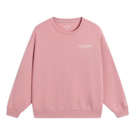 Li-Ning Way Of Wade Basketball Graphic Sweatshirt 'Pink' AWDS813-5