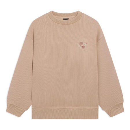 (WMNS) Li-Ning Embroidered Logo Sweatshirt 'Brown' AWDSB58-5