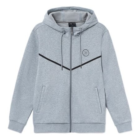 Li-Ning Way Of Wade Graphic Hooded Jacket 'Shark Grey' AWDSH87-2