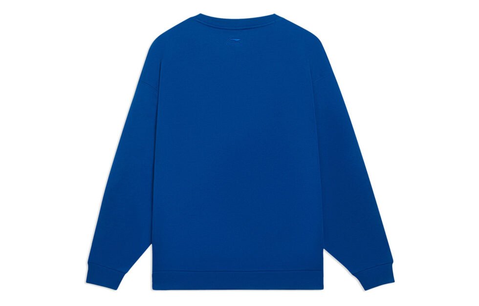Li-Ning Essential Logo Sweatshirt 'Blue' AWDSI59-4 - Image 2