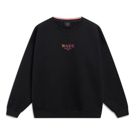 Li-Ning Way Of Wade Logo Sweatshirt 'Black' AWDT143-7
