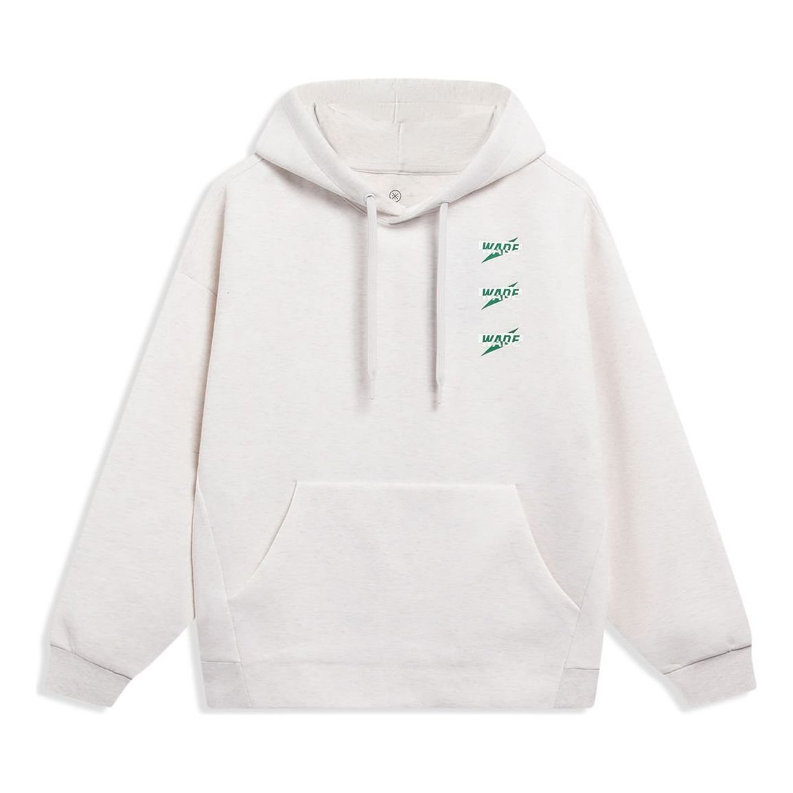 Li-Ning Way Of Wade Photo Graphic Hoodie 'Light Grey' AWDT149-9