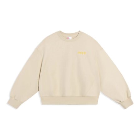 (WMNS) Li-Ning Casual Lifestyle Short Pullover 'Beige' AWDT266-2