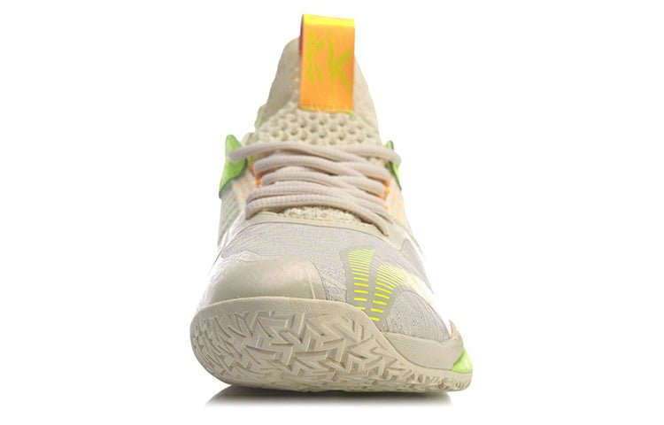 (WMNS) Li-Ning Dagger 4 'Grey Green Orange' AYAR002-2 - Image 4
