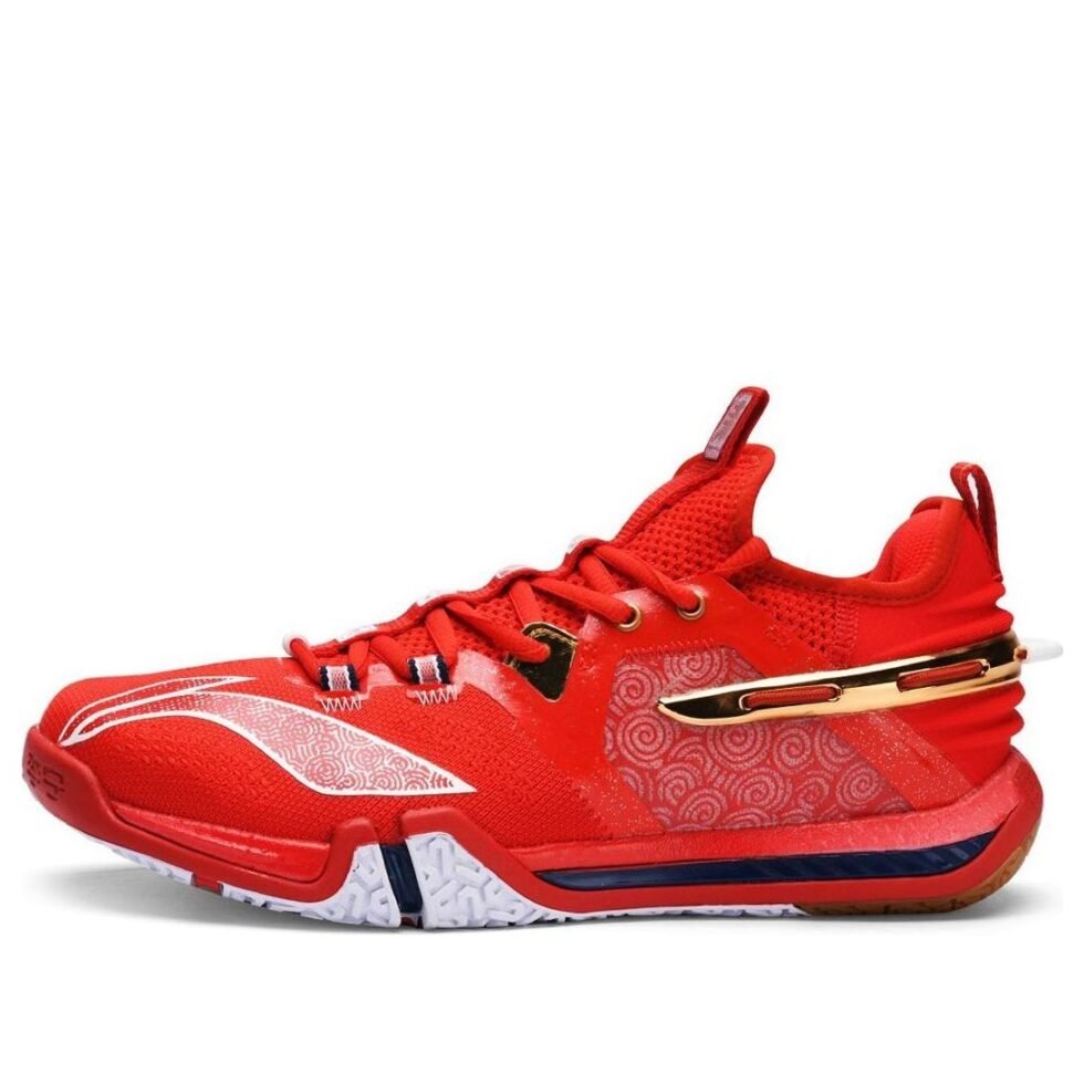 (WMNS) Li-Ning Ground Flying 'Red Blue' AYAR008-2