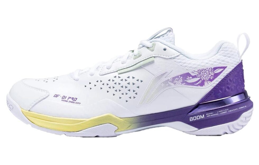 Li-Ning Blade DF-01 Pro 'White Yellow Purple' AYAT005-6 - Image 2