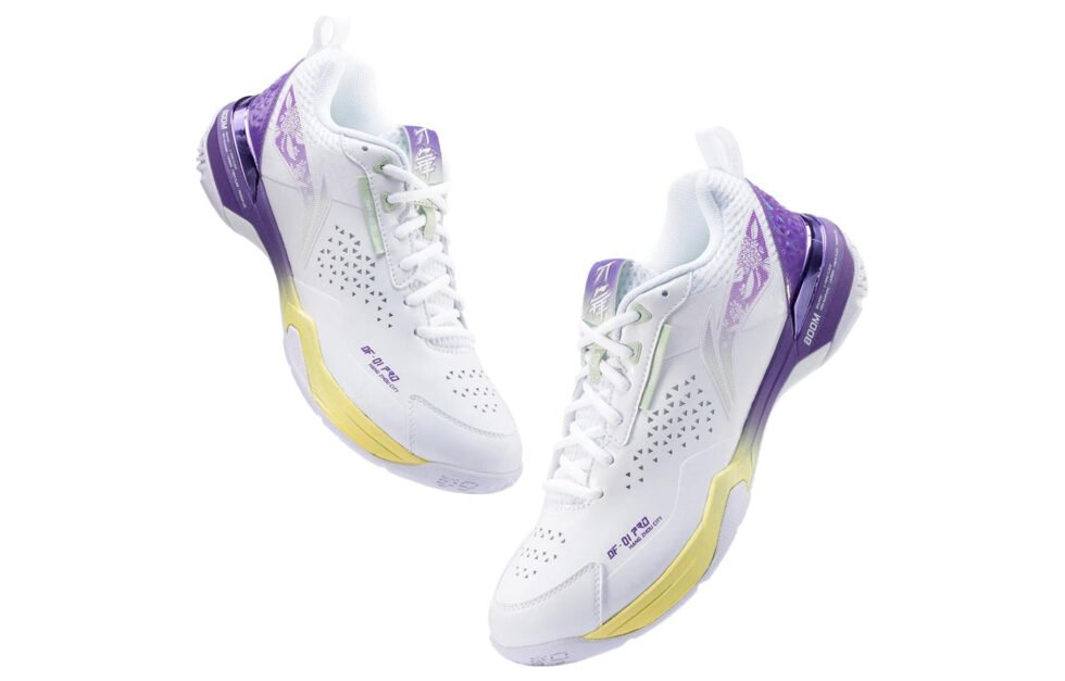 Li-Ning Blade DF-01 Pro 'White Yellow Purple' AYAT005-6 - Image 4