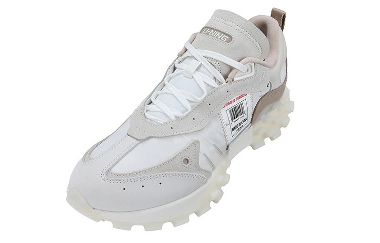 (WMNS) Li-Ning Overload 'White Brown' AZGS034-5 - Image 3