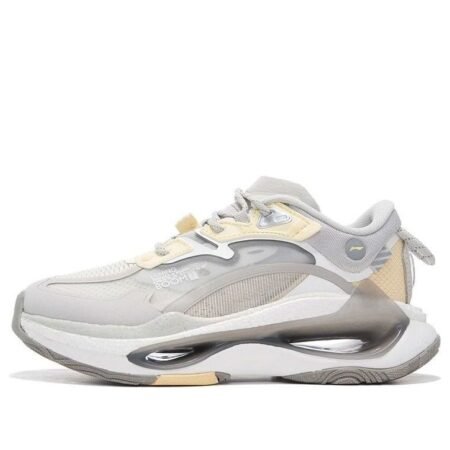 (WMNS) Li-Ning Infinity 'Grey Yellow' AZGS054-2