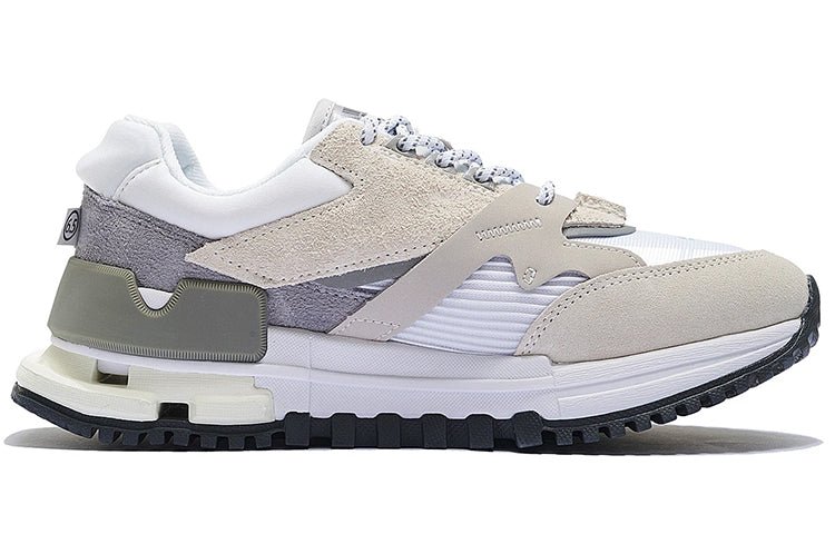 (WMNS) Li-Ning 001 Classic 'Grey Orange' AZGS078-4 - Image 2