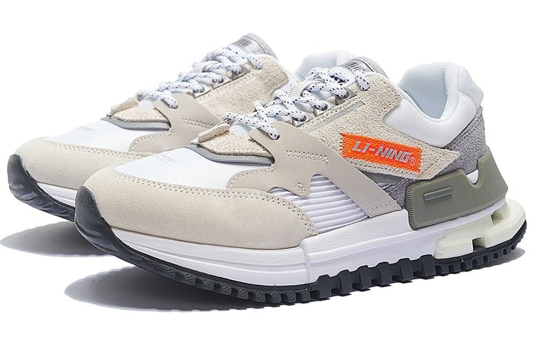 (WMNS) Li-Ning 001 Classic 'Grey Orange' AZGS078-4 - Image 3