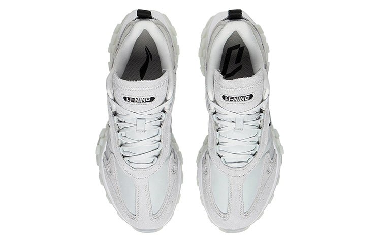 (WMNS) Li-Ning Overload Sport Leisure 'Light Grey' AZGS082-2 - Image 4