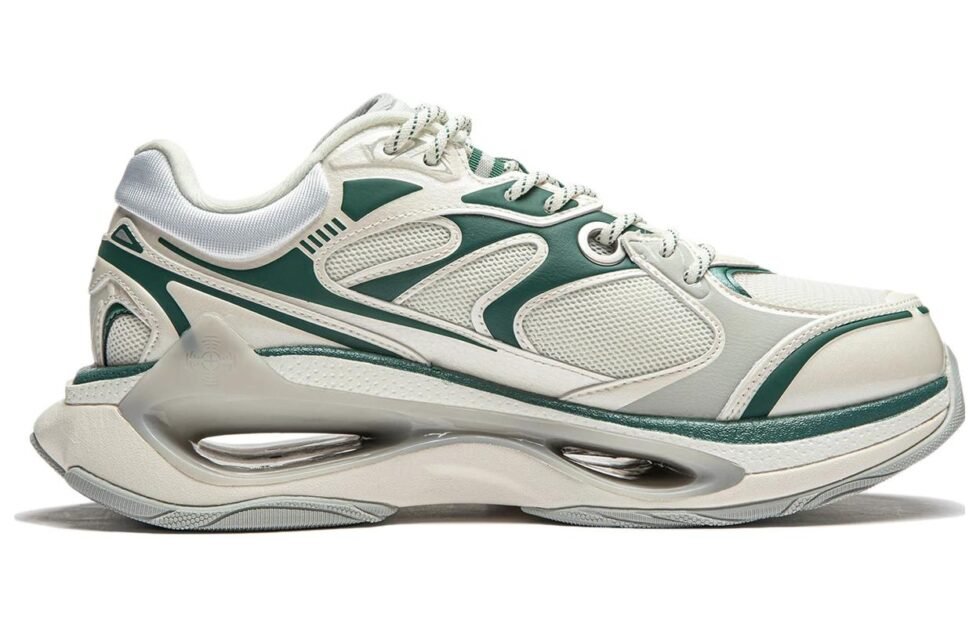 (WMNS) Li-Ning Exceed Infinity 3M 'Beige Green' AZGT004-5 - Image 2