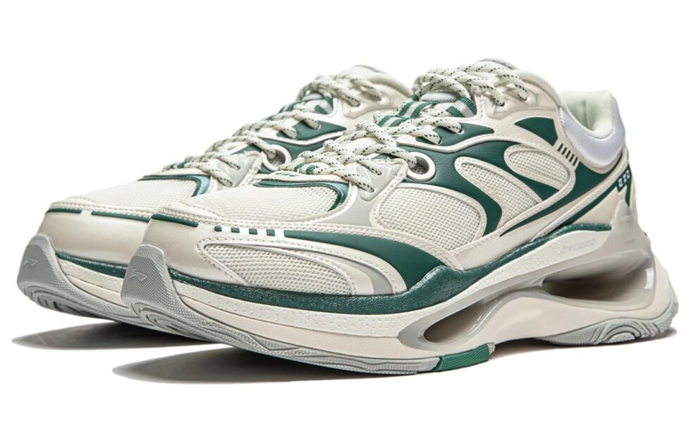 (WMNS) Li-Ning Exceed Infinity 3M 'Beige Green' AZGT004-5 - Image 3