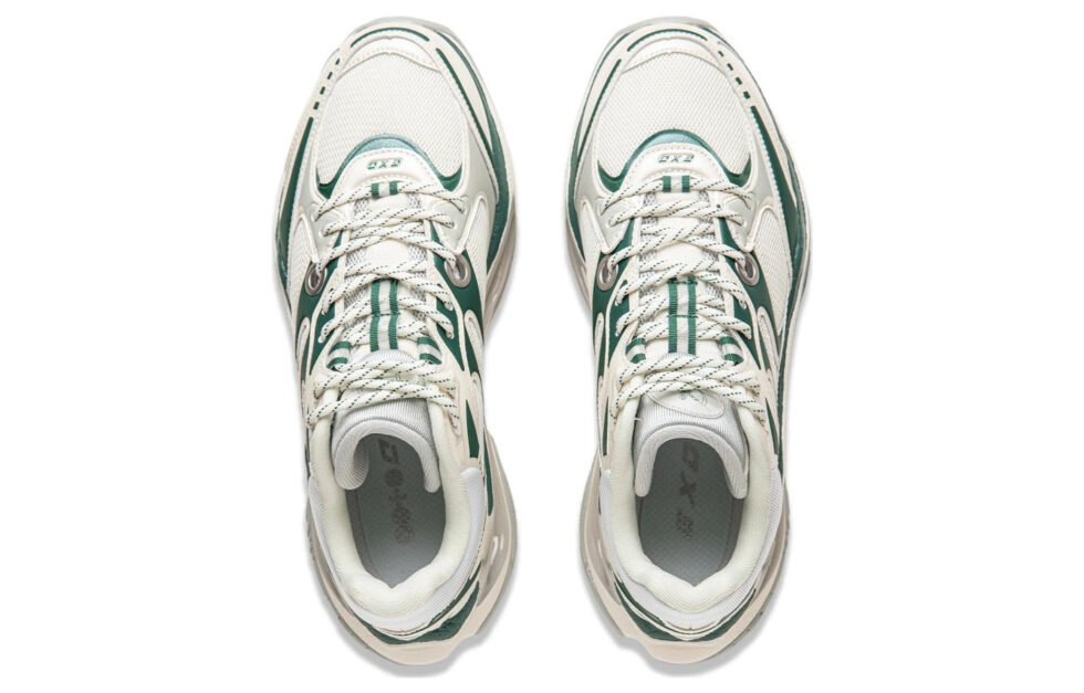 (WMNS) Li-Ning Exceed Infinity 3M 'Beige Green' AZGT004-5 - Image 4