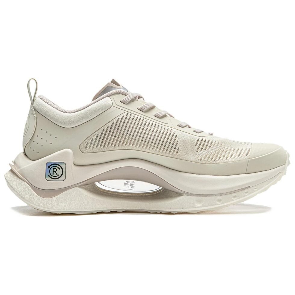 (WMNS) Li-Ning Jue Ying CRC 'Grey Beige' AZGT018-9 - Image 2