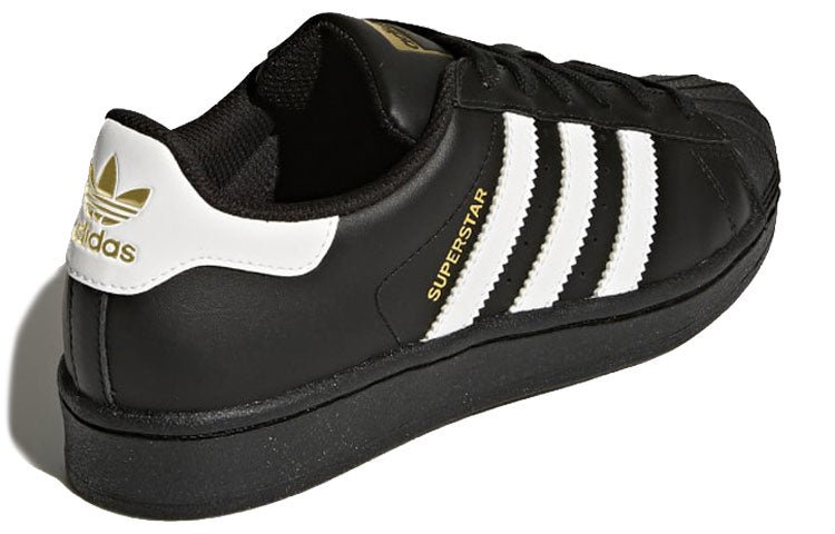 adidas Superstar J 'Core Black' B23642 - Image 4