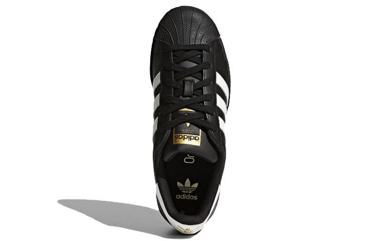 adidas Superstar J 'Core Black' B23642 - Image 5