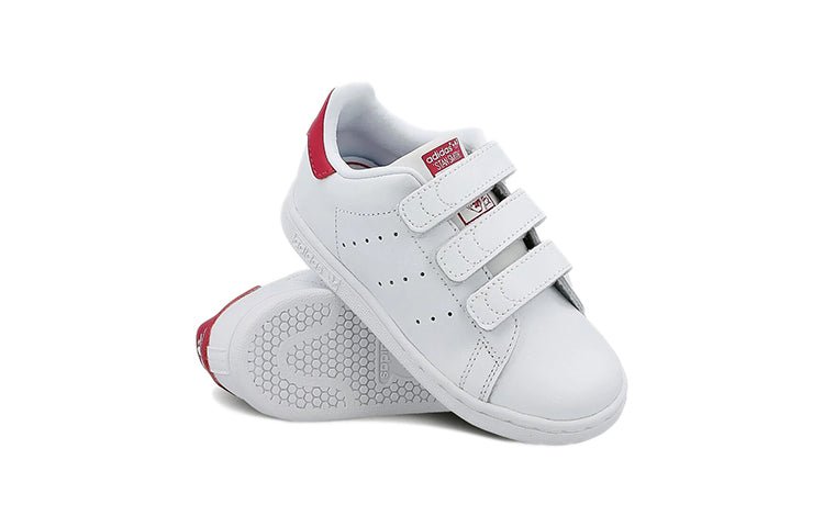 (TD) adidas originals Stan Smith CF I 'White Pink' B32704 - Image 4