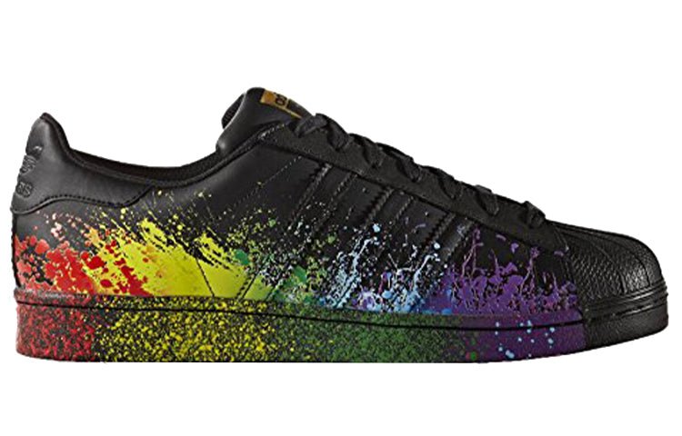 adidas Superstar Pride 'Paint Splatter' BB1687 - Image 3